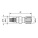 murrelektronik Adapter M8St. 4pol. auf M12Bu. 7000-88531-0000000