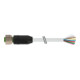 murrelektronik Connecteur circulaire M12 avec câble PUR-OB 8x0,25 gris