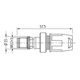 murrelektronik Connecteur circulaire M12 pièces droite 7000-12521-0000000