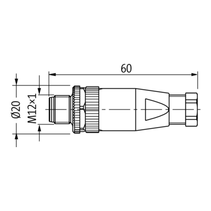 murrelektronik Connecteur M12 7000-12741-0000000