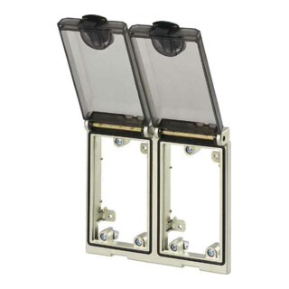Murrelektronik Interface de panneau avant 2 voies transparent MSDD 4000-68223-0000000