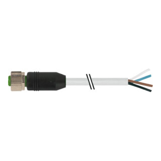 murrelektronik M12-Buchse gerade PUR-OB 4x0,75