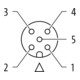 murrelektronik Stecker M12 gerade auf Buchse ger. 7000-40041-6350500