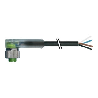 murrelektronik Steckverbinder M12Bu.gew.m.LED 7000-12411-6340500