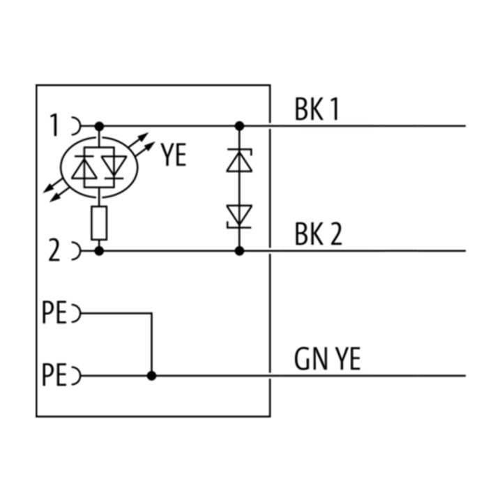 murrelektronik Ventilstecker MSUD BF A 18mm