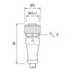 murrelektronik Verbindungsleitung M12 Bu fr. Ende 7000-12241-7321500