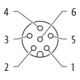 murrelektronik Verbindungsleitung M12 St. auf Bu. 7000-46041-8020500