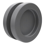 Muschelgr.5252 Alu.schwarz ma besch.EL.-D.50mm KWS-1