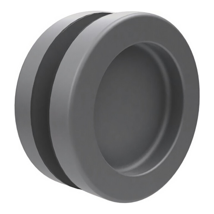 Muschelgr.5252 Alu.schwarz ma besch.EL.-D.50mm KWS