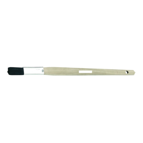 Nölle Pinceau plat droit 20 mm poils de chine noirs