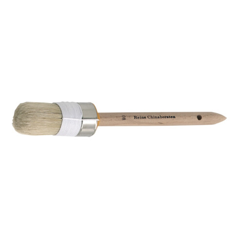 Nölle PROFI BRUSH Pinceau rond peintre double soie de porc clair Gr. 04