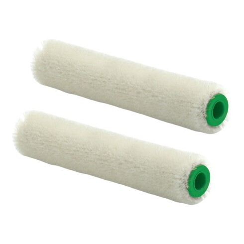 Nölle PROFI BRUSH Rouleau de peinture velours 10 cm, lot de 2
