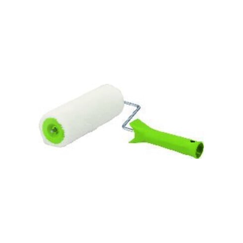 Nölle Rouleau à peinture couleur fixe L.180mm hauteur de poils 12mm polyester manche D. 6mm avec manche