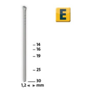 Nagel J L30mm Draht-B1,2mm Krt NOVUS-4