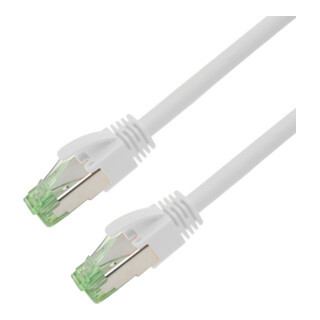 Nambo Câble patch Cat6A extérieur 1,0 m blanc N600-WST138-1