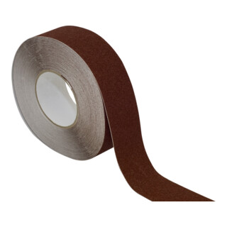 Nastro antiscivolo marrone rotolo 50mm lunghezza 18m