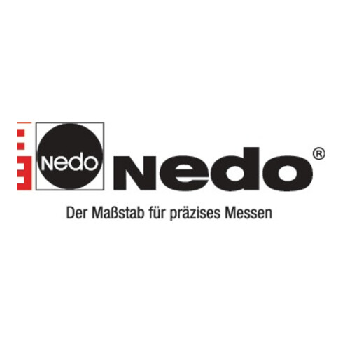 Nedo Teleskopmessstab mEssfix mit Hülle, 1,07 - 5,00 m