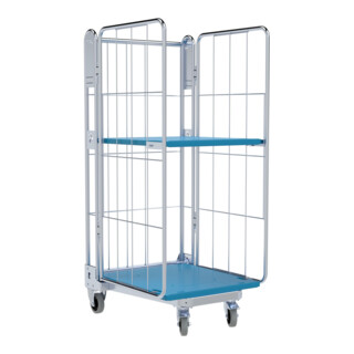 nestainer® 1450 KU Contenitore 730 x 845 mm 3 lati 1 ZWB Cr 3 NT 195 mm