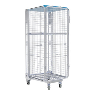 nestainer® Antifurto ADB 1600 ME KU 730 x 870 mm 5 lati con tetto KU