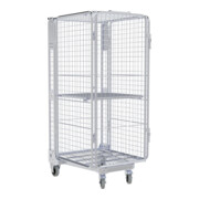 nestainer® Antifurto in metallo ADB 1450 ME KU 730 x 870 mm 5 lati-1