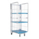 nestainer® Container 1630 KU 730 x 845 mm 3-zijdig 2 met klep Cr 3 NT 195 mm