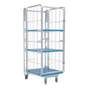 nestainer® Conteneur 1630 KU 730 x 845 mm 4 côtés 2 ZWB Cr 3 NT 205 mm-1