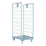 nestainer® Conteneur Ergo 1570 S léger châssis à roulettes pivotantes 667 × 800 mm profondeur intérieure 180 mm double face-1