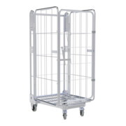 nestainer® Contenitore metallico 1450 ME 730 x 845 mm zincato blu galvanico-1
