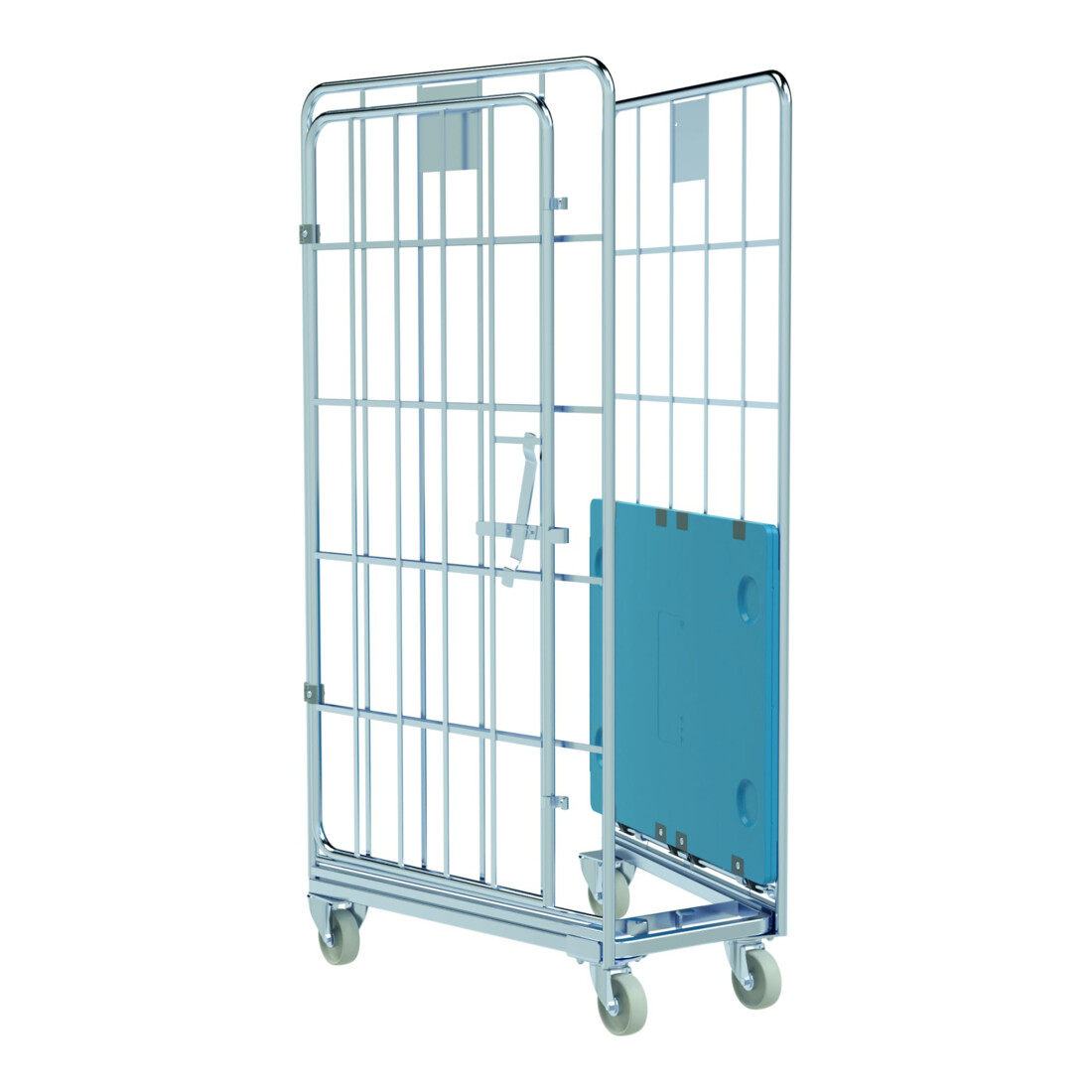 nestainer® Ergo 1460 KU Bac de stockage 700 x 800 mm 3 côtés