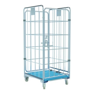 nestainer® Ergo 1460 KU Conteneur 700 x 800 mm Profondeur nid 280 mm galvanisé bleu