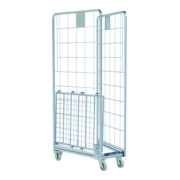nestainer® Ergo 1570 S light Structure métallique 667 x 800 mm double face-2