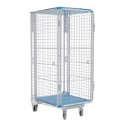 nestainer® Gitterbox ADB 1450 ME KU 730 x 870 mm, toit en plastique 5 côtés-1