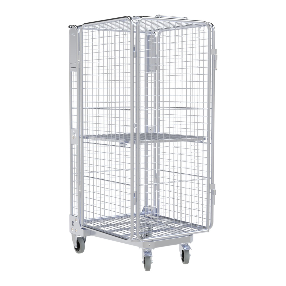 nestainer® Metaal Anti-diefstal ADB 1450 ME KU 730 x 870 mm 5-zijdig