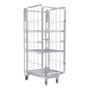 nestainer® Structure métallique 1630 ME 730 x 845 mm 4 côtés 2 ZWB NT 205 mm Cr 3-1
