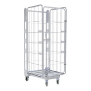 nestainer® Structure métallique 1630 ME 730 x 845 mm galvanisée bleu électrolytique-1