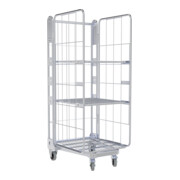 nestainer® Struttura metallica 1630 ME 730 x 845 mm 3 lati 2 ZWB Cr 3 NT 195 mm-1