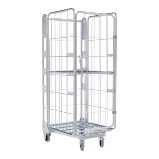 nestainer® Struttura metallica 1630 ME 730 x 845 mm 4 lati 1 ZWB Cr 3 NT 205 mm