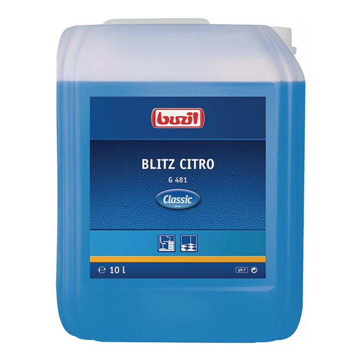 Nettoyant à l'alcool Blitz Citro G 481 10 l bidon bidon BUZIL