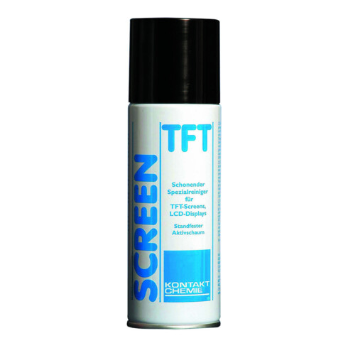 Nettoyant p. écran SCREEN TFT 200 ml bombe aérosol KONTAKT CHEMIE