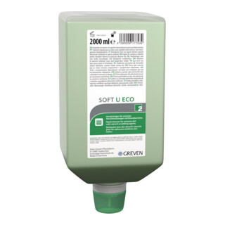 Nettoyant p. les mains SOFT U ECO 2 l sans solvant 2000ml bouteille Vario PHYSIO