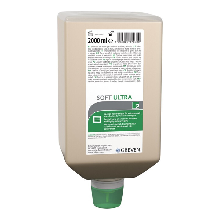 Nettoyant spécial p. les mains IVRAXO SOFT ULTRA 2 l nourrissante IVRAXO