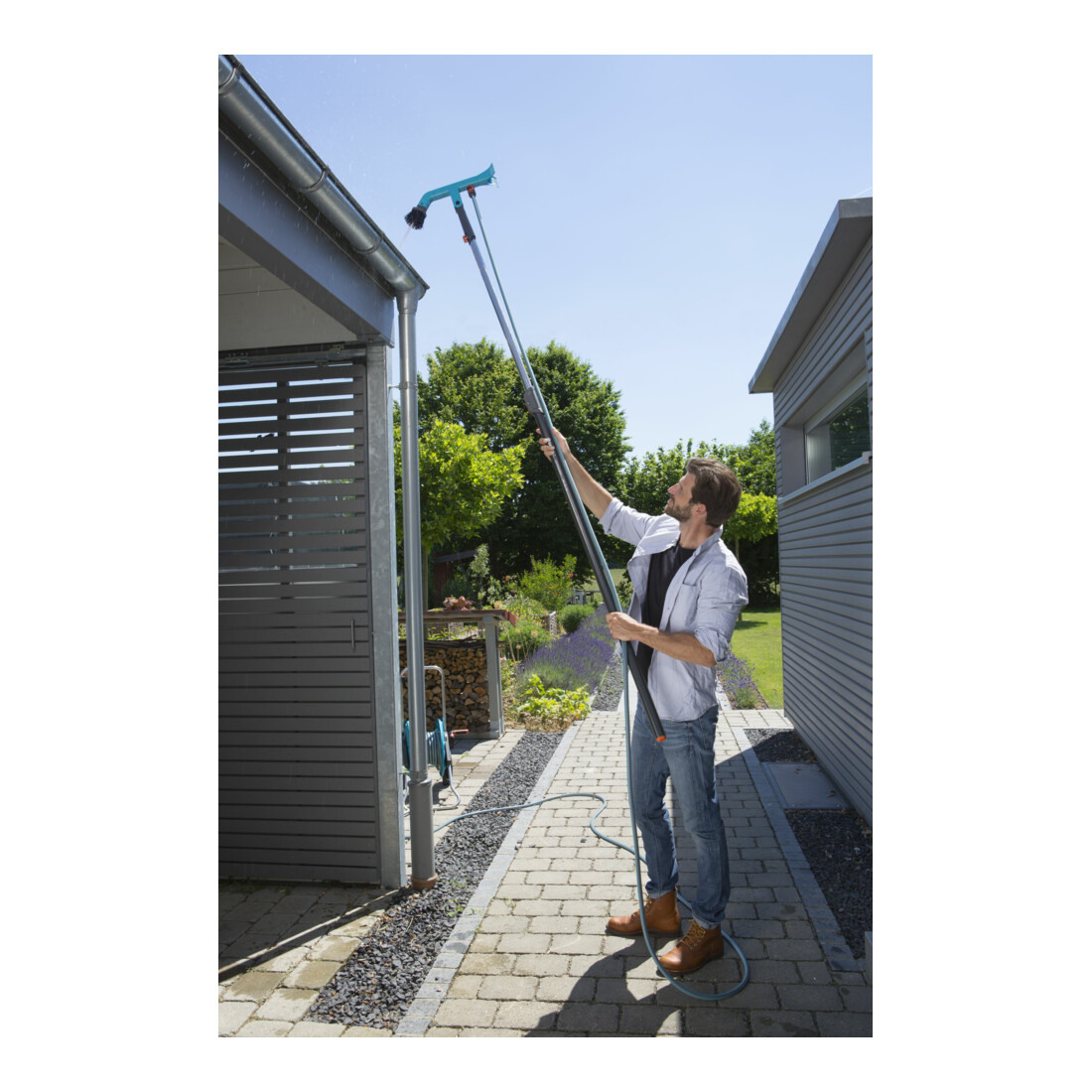 Nettoyeur de gouttières combisystem GARDENA