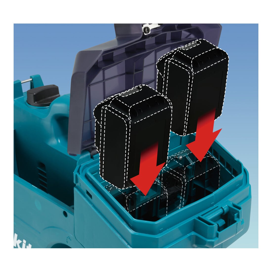Nettoyeur haute pression sans fil Makita 2x18V DHW080ZK