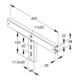 Niedax Adaptateur de serrage KKAT 300