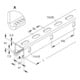 Niedax Ankerschiene C-Profil 41x41x3000 2996Z/3 FL
