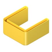 Niedax Bouchon de protection jaune SKU 5050-3