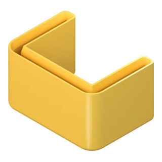 Niedax Capuchon de protection pour extrémités de profil, jaune SKU 4530