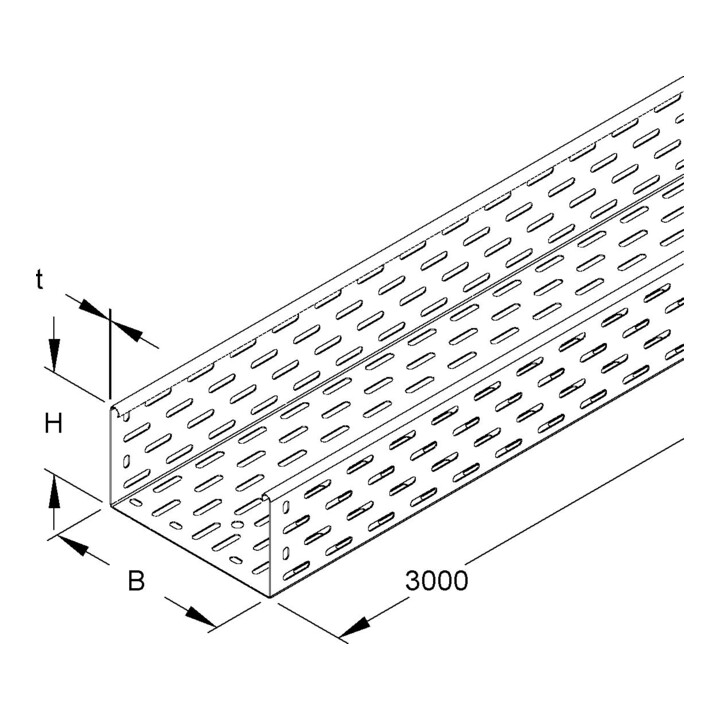 Niedax Chemin de câble RL 110.100