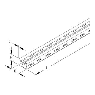 Niedax Chemin de câble RL 35.050