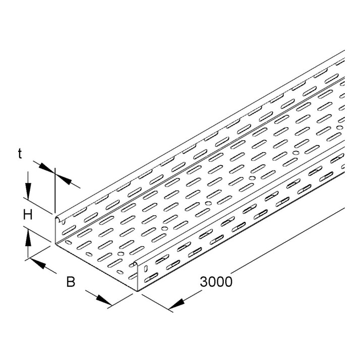 Niedax Chemin de câble RL 60.600